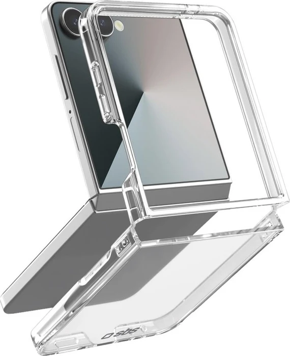 SBS Mobile Hybrid Flip Case für Samsung Galaxy Z Flip7 transparent