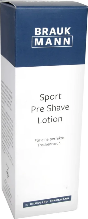 Hildegard Braukmann Brauk-mann Sport Pre Shave Lotion Rasiercreme, 100ml