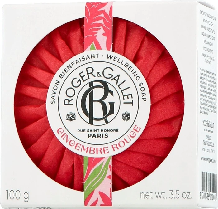 Roger & Gallet Gingembre Rouge feste Seife, 100g