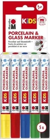 Marabu Kids Porzellan & Glas Farben Set 5 Stück
