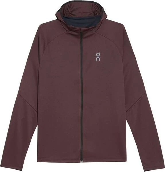 On Climate Zip Hoodie Laufjacke mulberry (Herren)