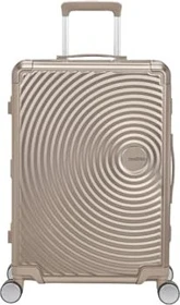 American Tourister Soundbox Spinner Alu M bronze