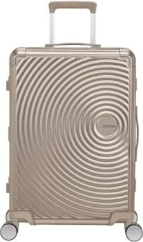 American Tourister Soundbox Spinner Alu M bronze