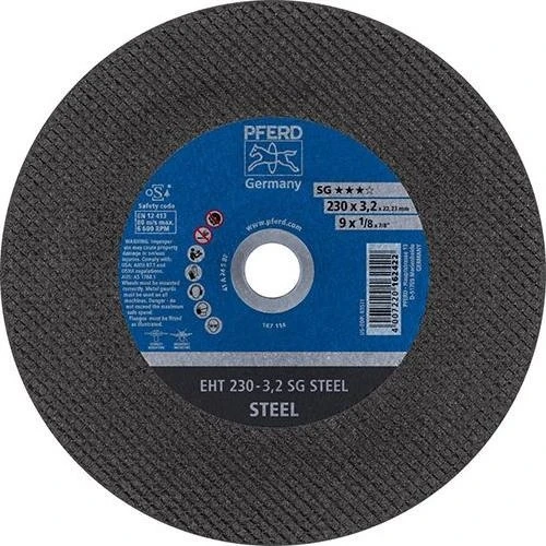 Pferd EHT 230-3.2 SG STEEL Trennscheibe, 230x3.2x22.23mm, 25 Stück