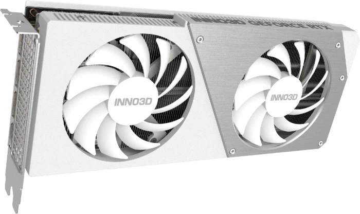 INNO3D GeForce RTX 4070 Twin X2 OC White Stealth, 12GB GDDR6X, HDMI, 3x DP