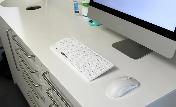 Man & Machine C Mouse washable wireless, weiß, USB