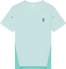On Performance-T Funktionsshirt kurzarm flurry/aquamarine (Damen)