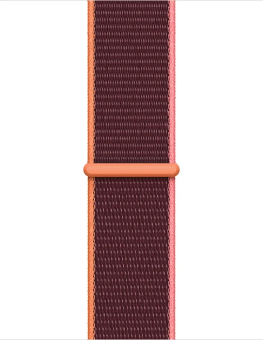 Apple Watch SE (GPS + Cellular) 40mm gold mit Sport Loop pflaume