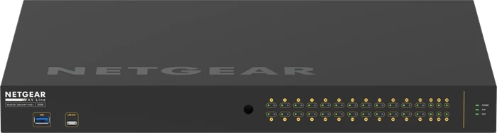 Netgear AV Line M4250 Rackmount Gigabit Managed Switch, 26x RJ-45, 4x SFP+, 480W PoE+