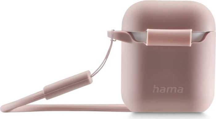 Hama Fantastic Feel Case für Apple AirPods 1/2 rosa