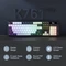 Redragon Wyvern K761 Pro Wireless, Abyssal Blue, LEDs RGB, Mint Mambo, USB/Bluetooth, US Vorschaubild