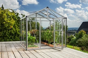 Vitavia Zeus 6200 ESG 3mm Gewächshaus alu