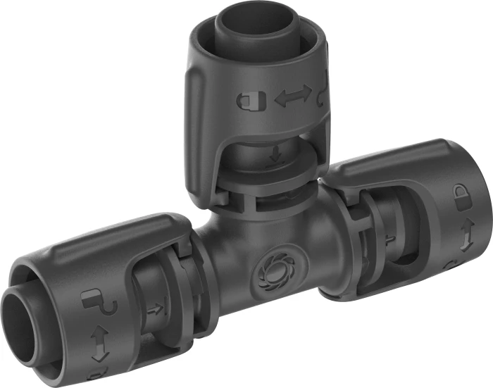 Gardena Micro-Drip-System T-Stück für Sprühdüsen 13mm, 2 Stück
