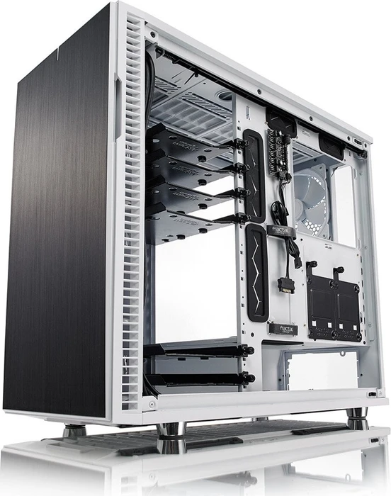 Fractal Design Define R6 White TG, Glasfenster, schallgedämmt