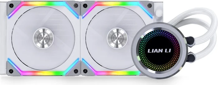 Lian Li Galahad AIO Uni Fan SL Edition 240 White, weiß