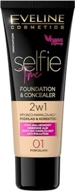 Eveline Cosmetics Selfie Time 2in1 Make-Up Foundation & Concealer 03 vanilla, 30ml