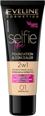 Eveline Cosmetics Selfie Time 2in1 Make-Up Foundation & Concealer