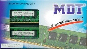 MDT UDIMM 4GB Kit, DDR2-800, CL5