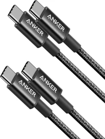 Anker USB-C Kabel, 60W, USB-C [Stecker] auf USB-C [Stecker], schwarz, 1m (B8752011)