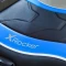 X Rocker Shadow 2.0 Audio Floor Rocker Gaming-Bodensessel für Kinder/Jugendliche, schwarz/blau Vorschaubild