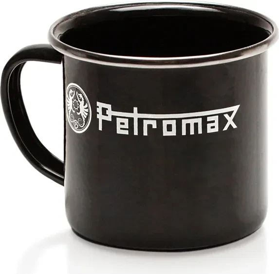 Petromax Emaille Becher schwarz