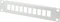 LogiLink Patchpanel für RJ-45 Keystone Module 10" , 10-Port, 1HE, 10", 1HE, grau Vorschaubild