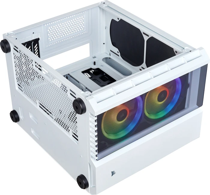 Corsair Crystal Series 280X RGB, weiß, Glasfenster