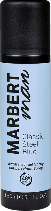 Marbert Man Classic Steel Blue Antitranspirant Spray, 150ml