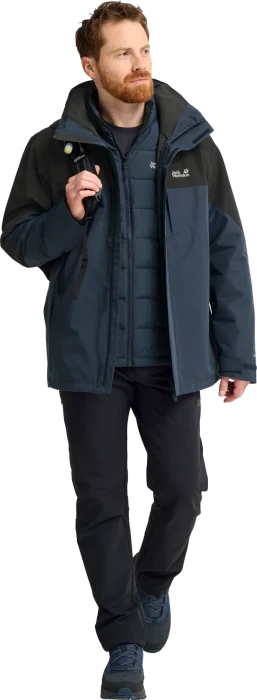 Jack Wolfskin Romberg 2 3in1 Funktionsjacke midnight sky (Herren)