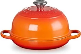 Le Creuset Brot Bräter aus Gusseisen 24cm 1.6l ofenrot