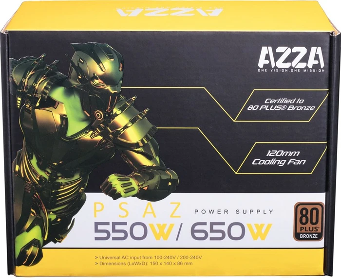 AZZA PSAZ 550W, ATX