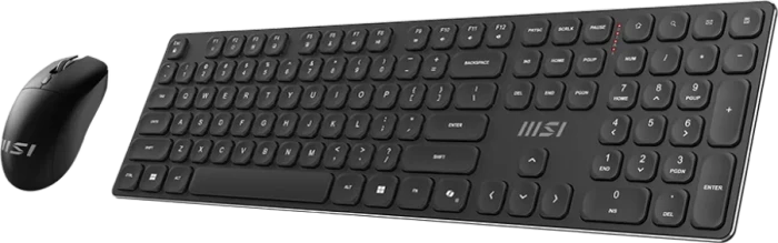 MSI Forge K210 Wireless Combo schwarz, USB, DE