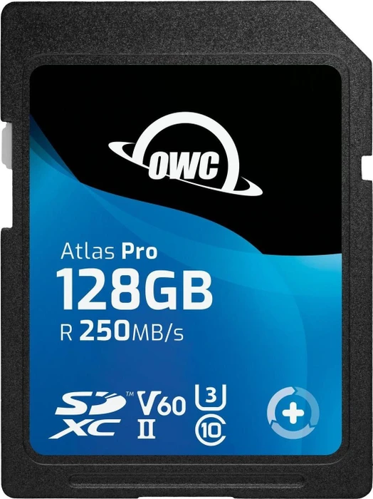 OWC Atlas Pro R250/W130 128GB, UHS-II U3, Class 10