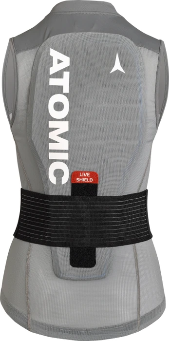 Atomic Live Shield Protektorenweste schwarz (Damen) (Modell 2021/2022)