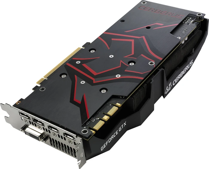 ASUS Cerberus GeForce GTX 1070 Ti Advanced, CERBERUS-GTX1070TI-A8G, 8GB GDDR5, DVI, 2x HDMI, 2x DP