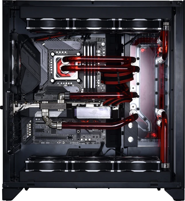 Lian Li O11D Distro-Plate G1 designed by EKWB, Verteilerplatte inkl. DDC 3.1, ARGB