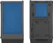 SilverStone Fara R1 Rainbow, schwarz, Glasfenster Vorschaubild