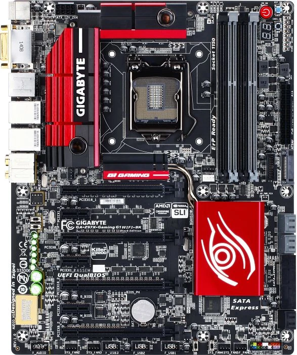 GIGABYTE GA-Z97X-Gaming G1 WIFI-BK Black Edition (Intel 1150)