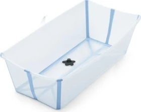 Stokke Flexi Bath faltbare Badewanne XL transparent/blue