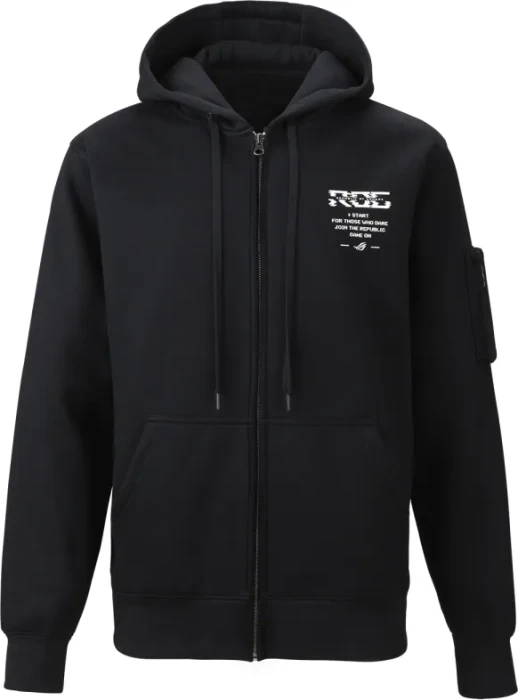 ASUS ROG Pixel Game Zip Hoodie schwarz (Herren)