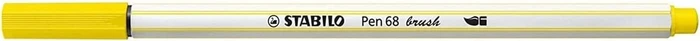 STABILO Pen 68 brush zitronengelb