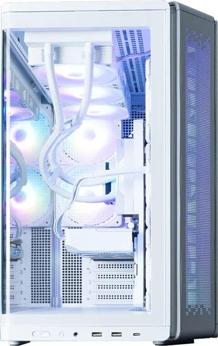 Zalman P60 White, Glasfenster