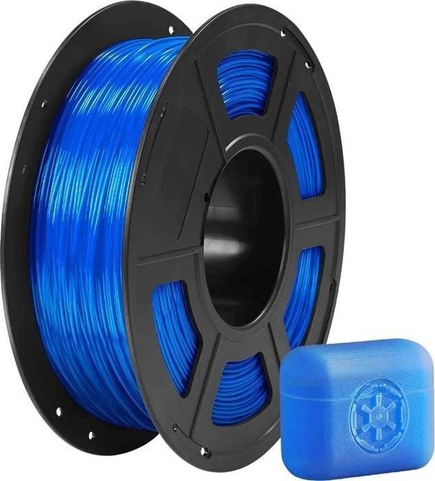 Anycubic TPU, Clear Blue, Spule, 1.75mm, 1.00kg
