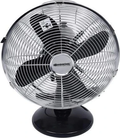 Sonnenkönig Metal Black 12" Tischventilator