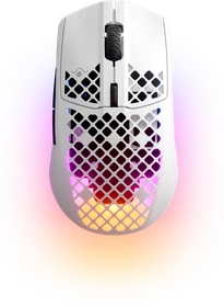 SteelSeries Aerox 3 Wireless Snow 2022 Edition, weiß, USB/Bluetooth (62608)