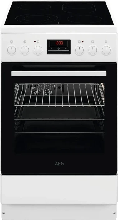 AEG Electrolux CCB54483BW Elektroherd mit Glaskeramik-Kochfeld