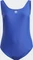 adidas Adicolor 3-Streifen Badeanzug semi lucid blue/white (Damen) Vorschaubild