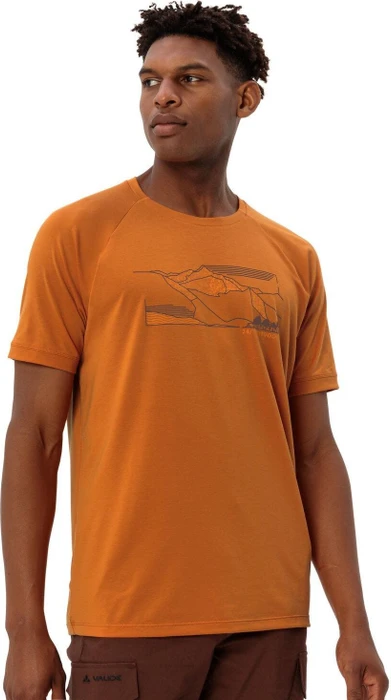 Vaude Gleann II Funktionsshirt kurzarm kumquat (Herren)