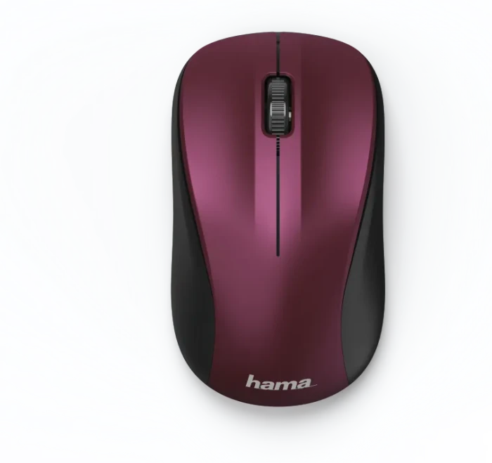 Hama MW-300 bordeaux-pink, USB