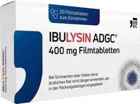 Zentiva Ibulysin ADGC 400mg Filmtabletten, 20 Stück